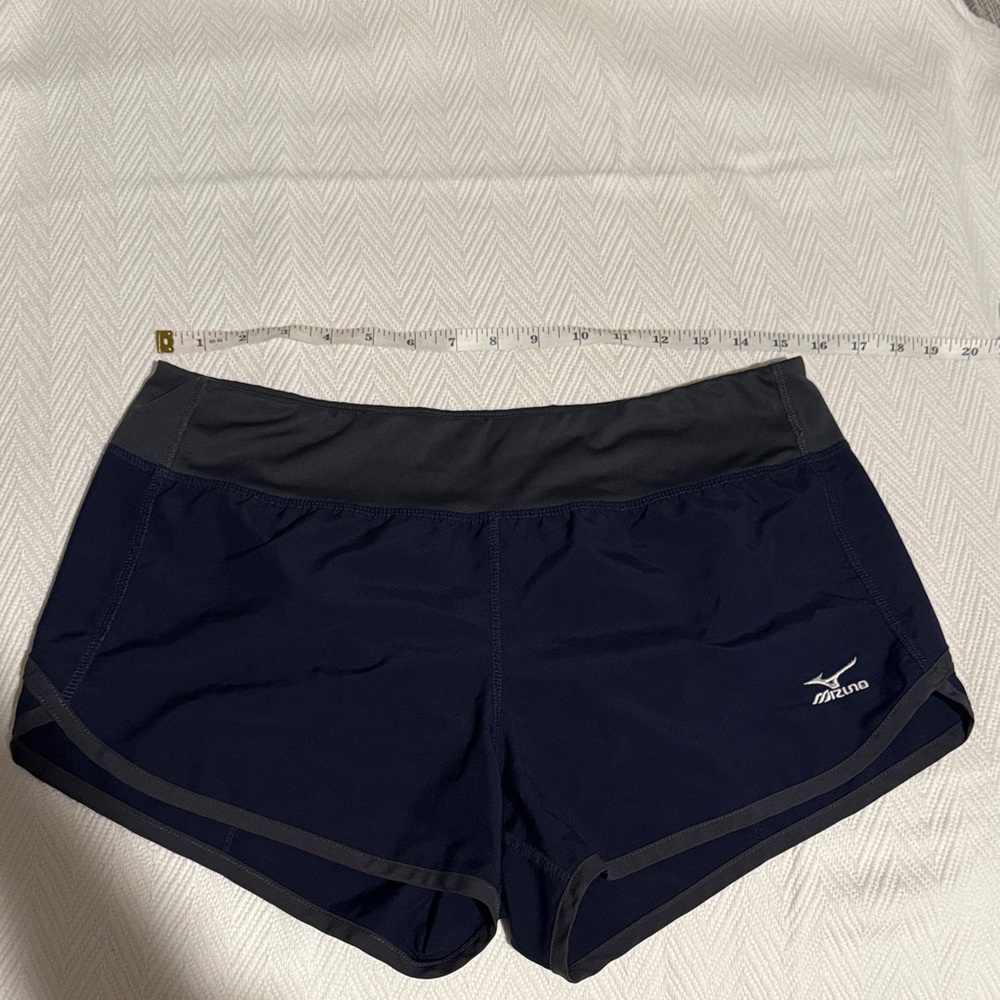 Mizuno Women's Dark Blue Athletic Shorts